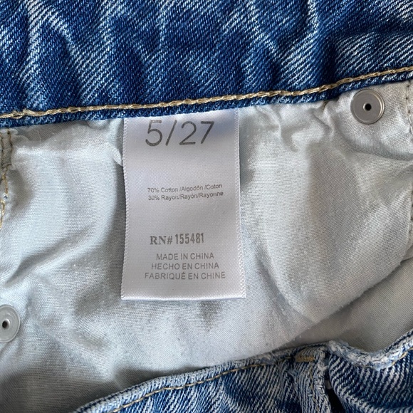 Patched Simple Society jean shorts! - Picture 4 of 4